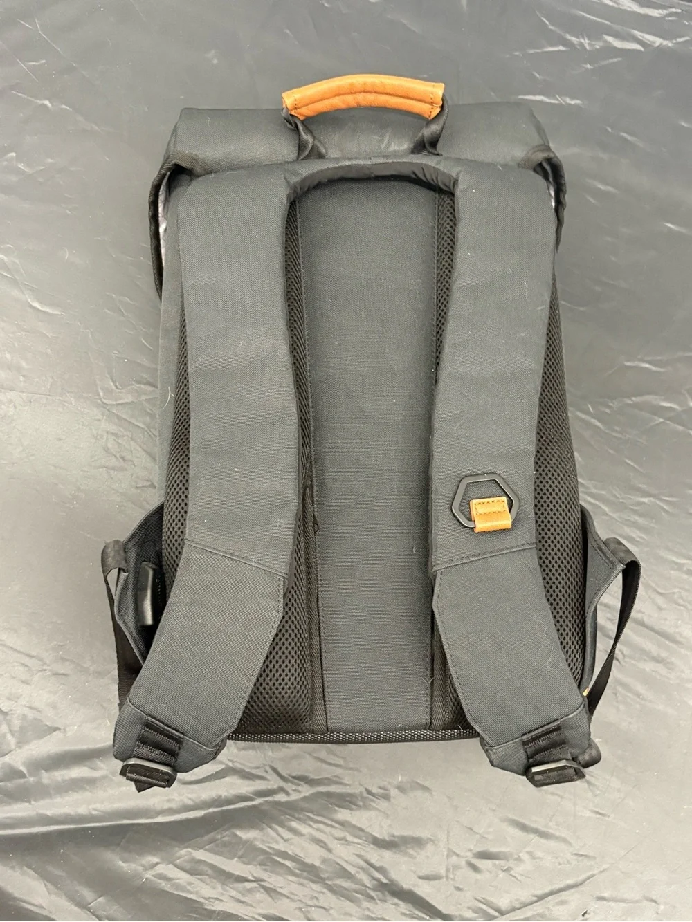 Solgaard Lifepack Hustle Backpack Black Tan Anti-Theft